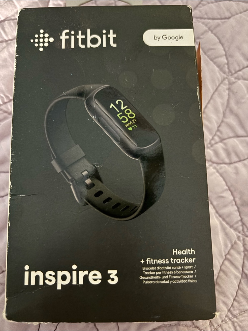 fitbit Inspire 3 Black Fitness Tracker
